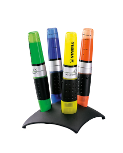 4 x surligneurs Luminator Stabilo - Set de bureau