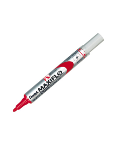 Marqueur pour tableaux blancs Pentel Maxiflo pointe ogive rouge