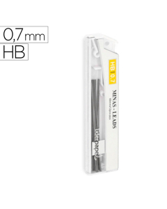 Étui de 12 mines 0,7 HB - Liderpapel