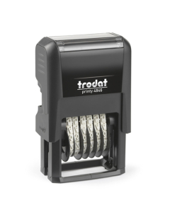 Numéroteur automatique Printy - 6 bandes caoutchouc - Hauteur 4mm