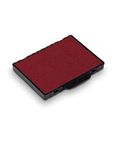 Cassette d'encrage pour appareils à plaques caoutchouc - type 6/511 - rouge