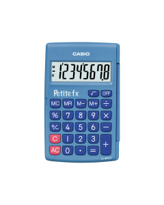 Calculatrice Casio petite FX bleue