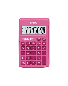 Calculatrice Casio petite FX rose