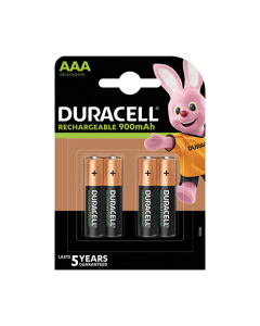 Blister de 4 piles rechargeables Duracell HR03