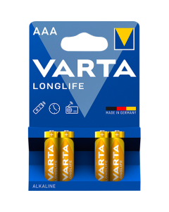 Blister de 4 piles Varta LR6