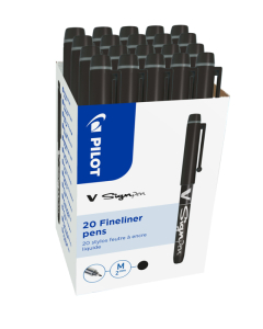 Vsign-pen value pack 16+4 feutre écriture noir