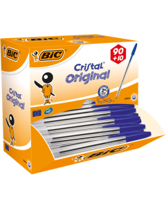 Cristal medium value pack 100 bleu dont 10 gratuits