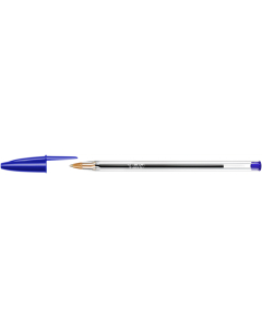 Cristal medium stylo bille bleu