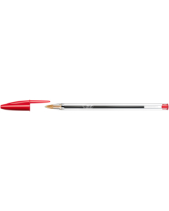 Cristal medium stylo bille rouge