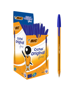 Bic cristal fine stylo bille bleu