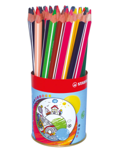 Trio thick classpack 96 crayons couleurs assortis