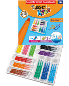 Kids couleur xl classpack 96 feutres coloris assortis