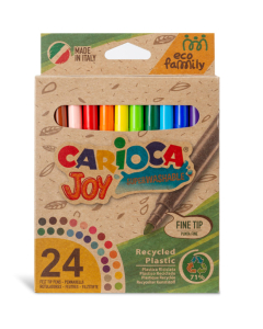 Carioca eco 24 feutres coloris assortis