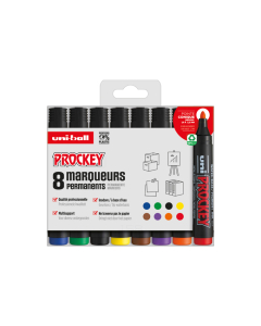 Prockey 8 marqueurs ogive coloris assortis