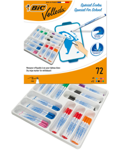 Velleda 1721 fin classpack 72 assortis