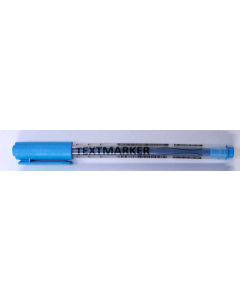 Textmarker surligneur bleu