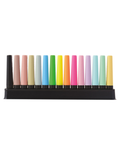 boss original 15 surligneurs assortis coloris fluos, pastels et nature assortis