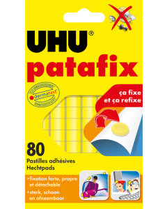 Patafix jaune 80 pastilles