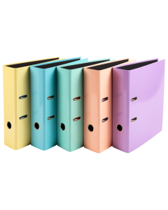 aquarel classeur à levier d80 coloris pastels assortis