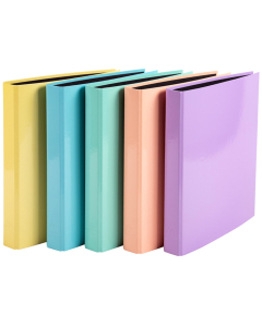 aquarel classeur 32x26 d40 coloris pastels assortis