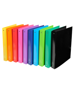 Idérama classeur carton pélliculé 32x26 d40 coloris assortis