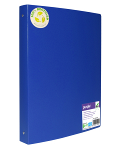 Eco-green classeur pp recyclé 32x25 d40 coloris bleu