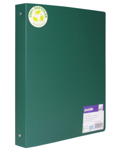 Eco-green classeur pp recyclé 32x25 d40 coloris vert