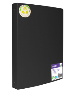 Eco-green classeur pp recyclé 32x25 d40 coloris noir