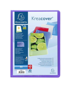 Kréacover protège-documents personnalisable 80 vues