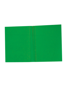 Protège-cahier carton 17x22 2 rabats 225gr vert