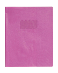 Protège-cahier plastique 17x22 opaque violet