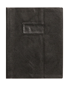 Protège-cahier plastique 17x22 opaque noir