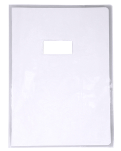 Protège-cahier plastique 21x29,7 cristal incolore 22/100è