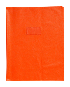 Protège-cahier plastique 24x32 opaque orange