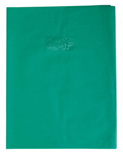 Protège-cahier plastique 24x32 opaque vert