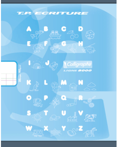 Cahier maternelle 17x22 32p dl3mm + uni