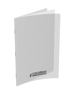 Cahier pp incolore 21x29,7 96p 5x5 90g piqure