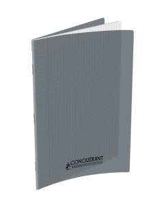 Cahier pp gris 21x29,7 96p séyès 90g piqure