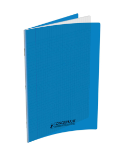 Cahier pp bleu 24x32 48p séyès 90g piqure