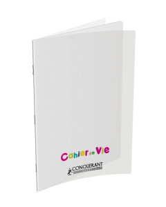 Cahier de vie pp incolore 24x32 96p