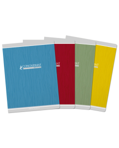 Cahier conquerant classique agrafe 240x320 48p 90g seyes recyclé