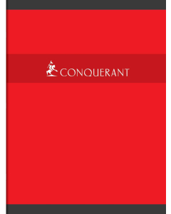 Cahier rouge 24x32 96p séyès 90g