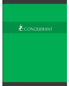 Cahier vert 24x32 96p séyès 90g