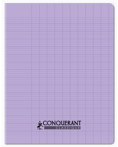 Cahier pp 17x22 96p séyès lilas pastel