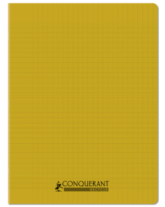 Cahier pp recyclé 24x32 96p séyès jaune