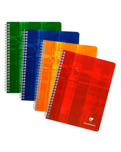 Clairefontaine cahier 17x22 100p séyès 90g reliure intégrale