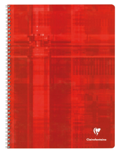 Clairefontaine cahier 24x32 100p séyès 90g reliure intégrale