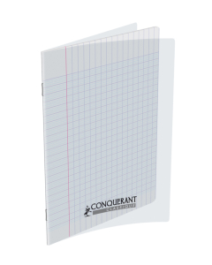 Cahier pp incolore 17x22 140p séyès 90g piqure