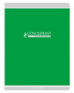 Cahier 24x32 48p séyès 90g piqure