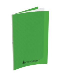 Cahier pp vert 24x32 192p séyès 70g piqure